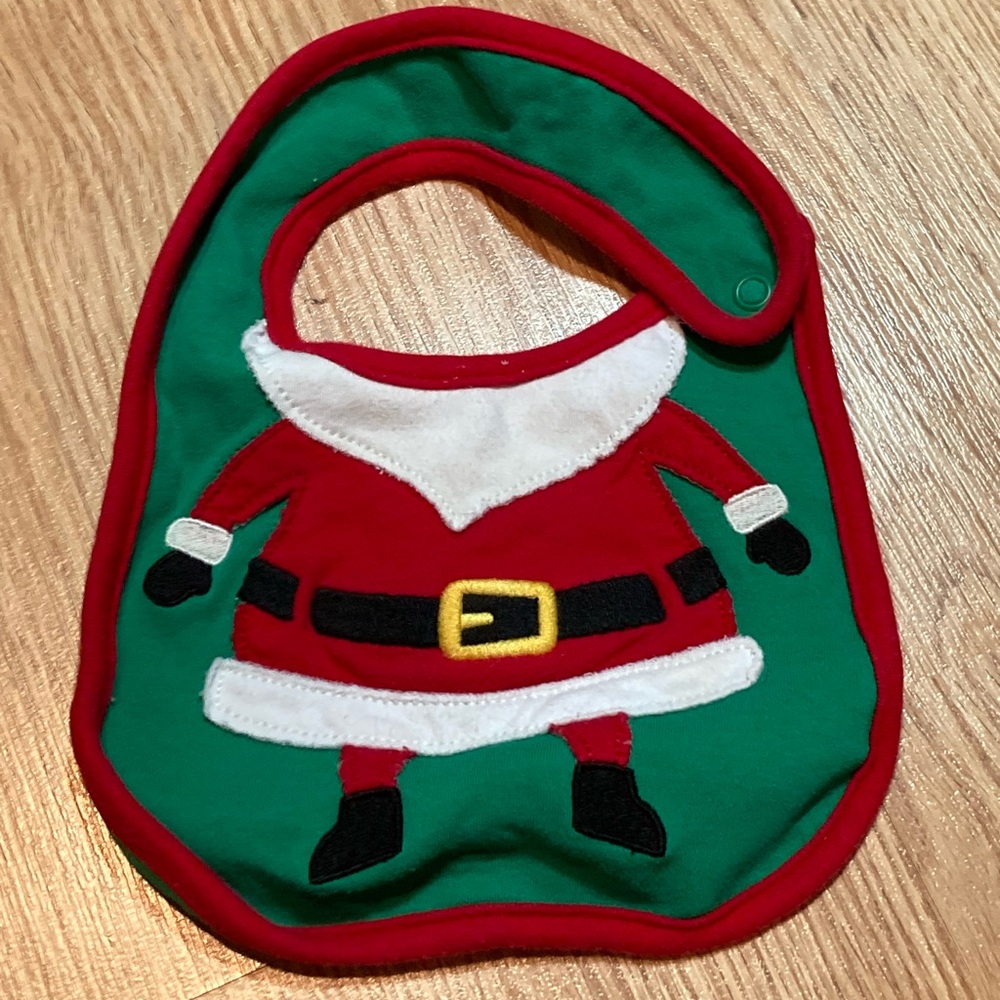 Carters Santa‎ Bib